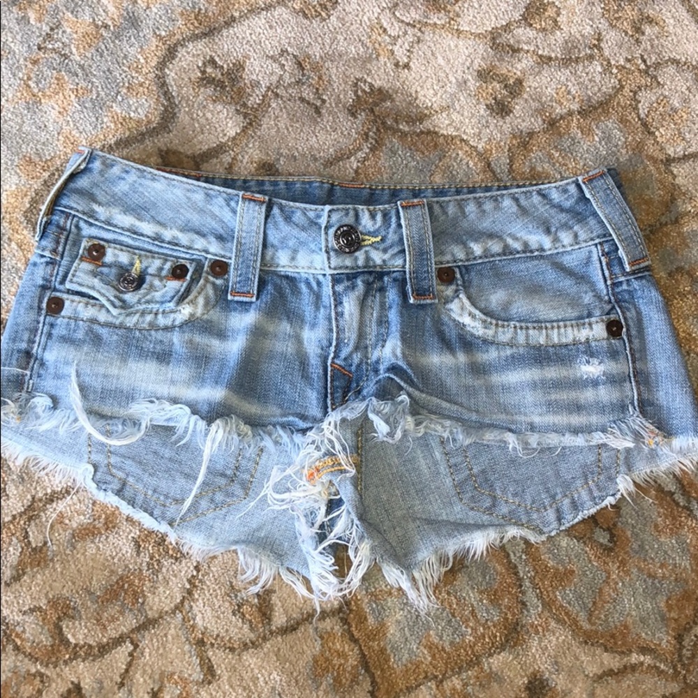 True Religion Cutoff Shorts